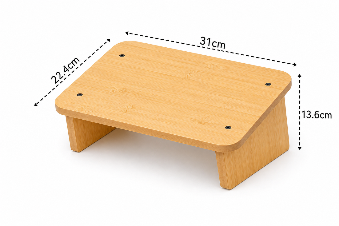 High foot rest dimensions 31 x 22.4 cm, 13.6 cm height