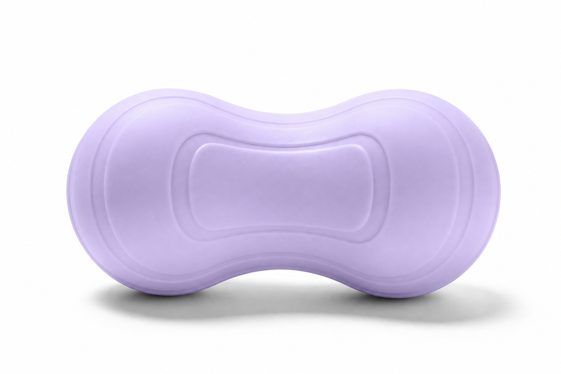 Neck support ball in lavender purple