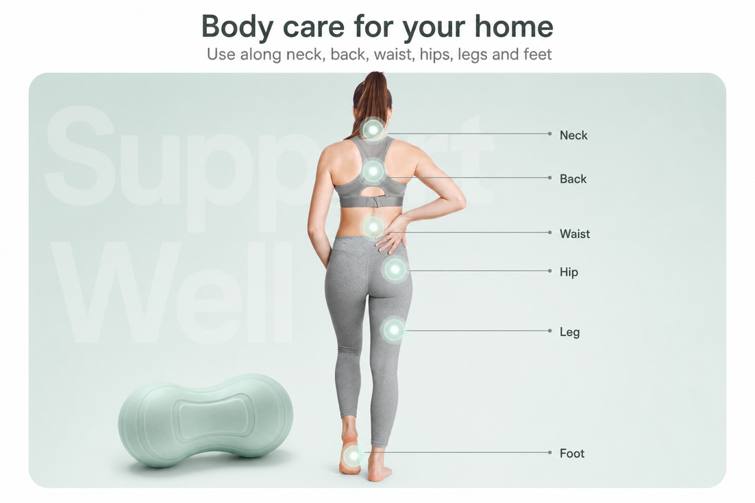 Full-body areas for at-home body care